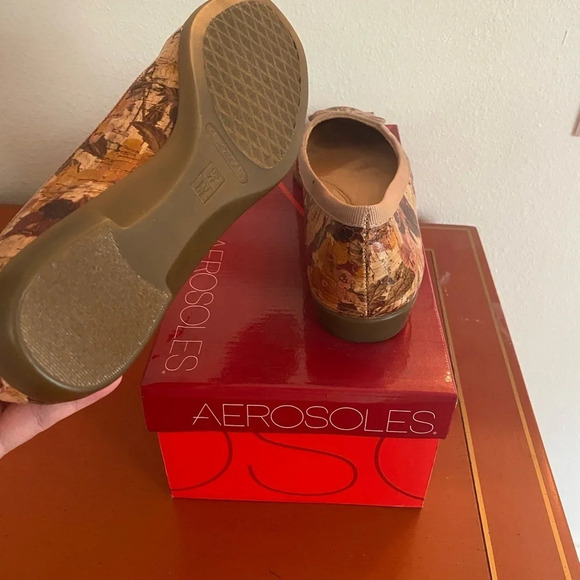NEW Aerosoles Bec 2 Differ Floral Flats Size 7.5 - Picture 5 of 5